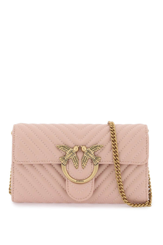 Pinko love bag chevron crossbody bag Handbag Pinko