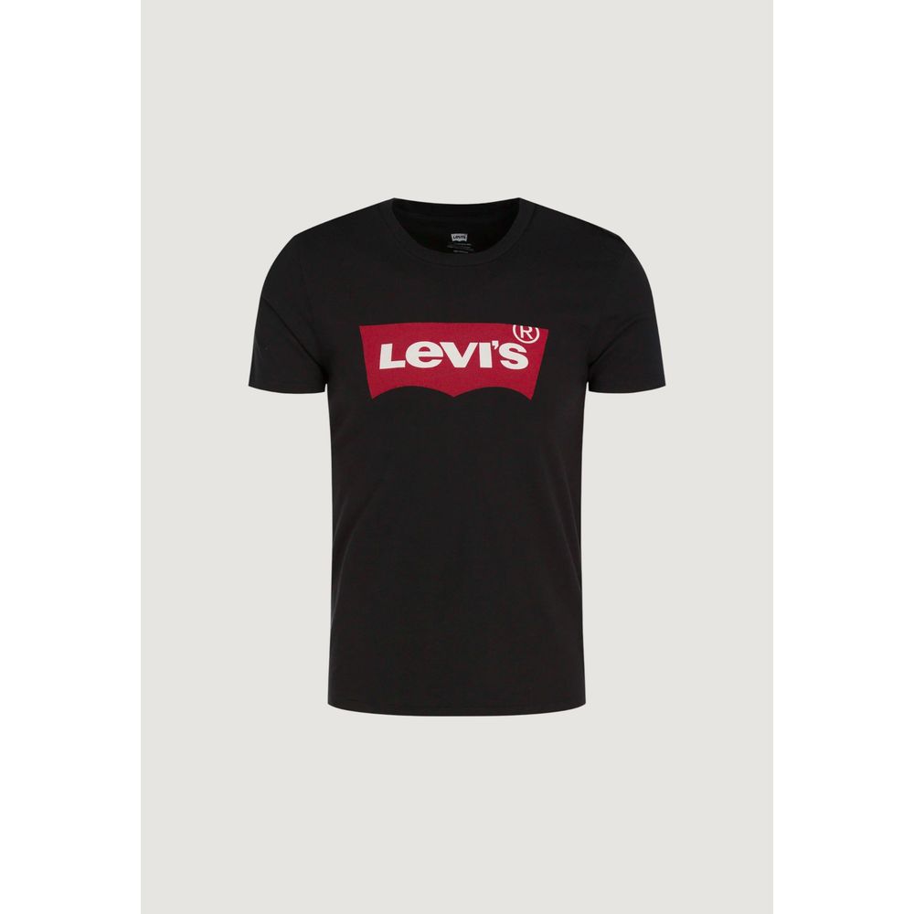 Levi's Black Cotton T-Shirt