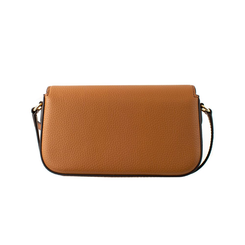 Michael Kors Brown Leather Crossbody Bag