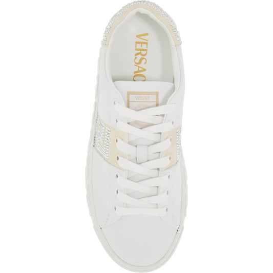 Versace 'greca crystal sneakers