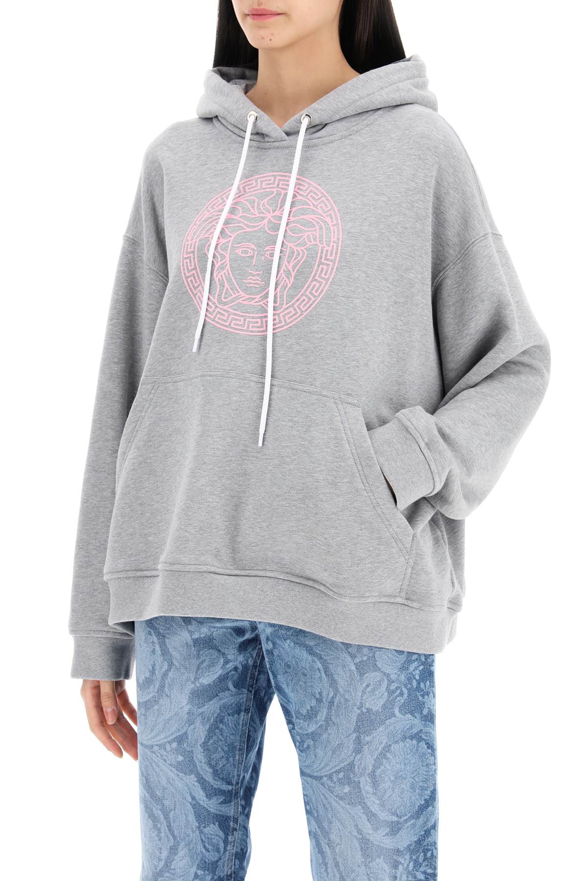 Versace hooded sweatshirt with Topwear Versace