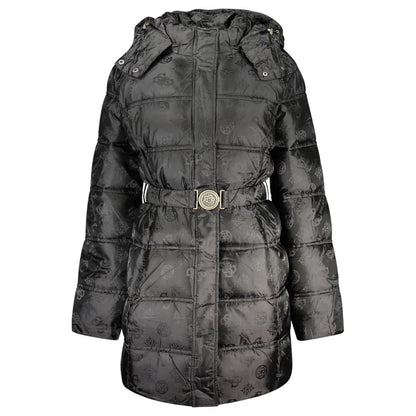 Guess Jeans Black Polyamide Women's Jacket
