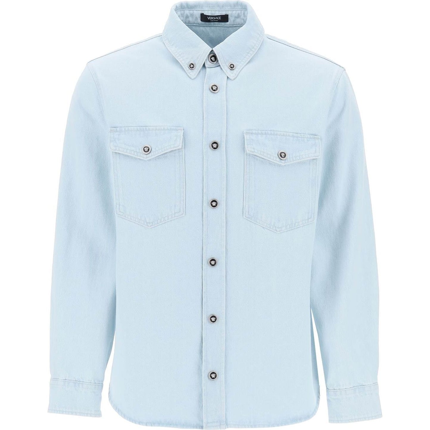 Versace "medusa denim shirt Shirts Versace