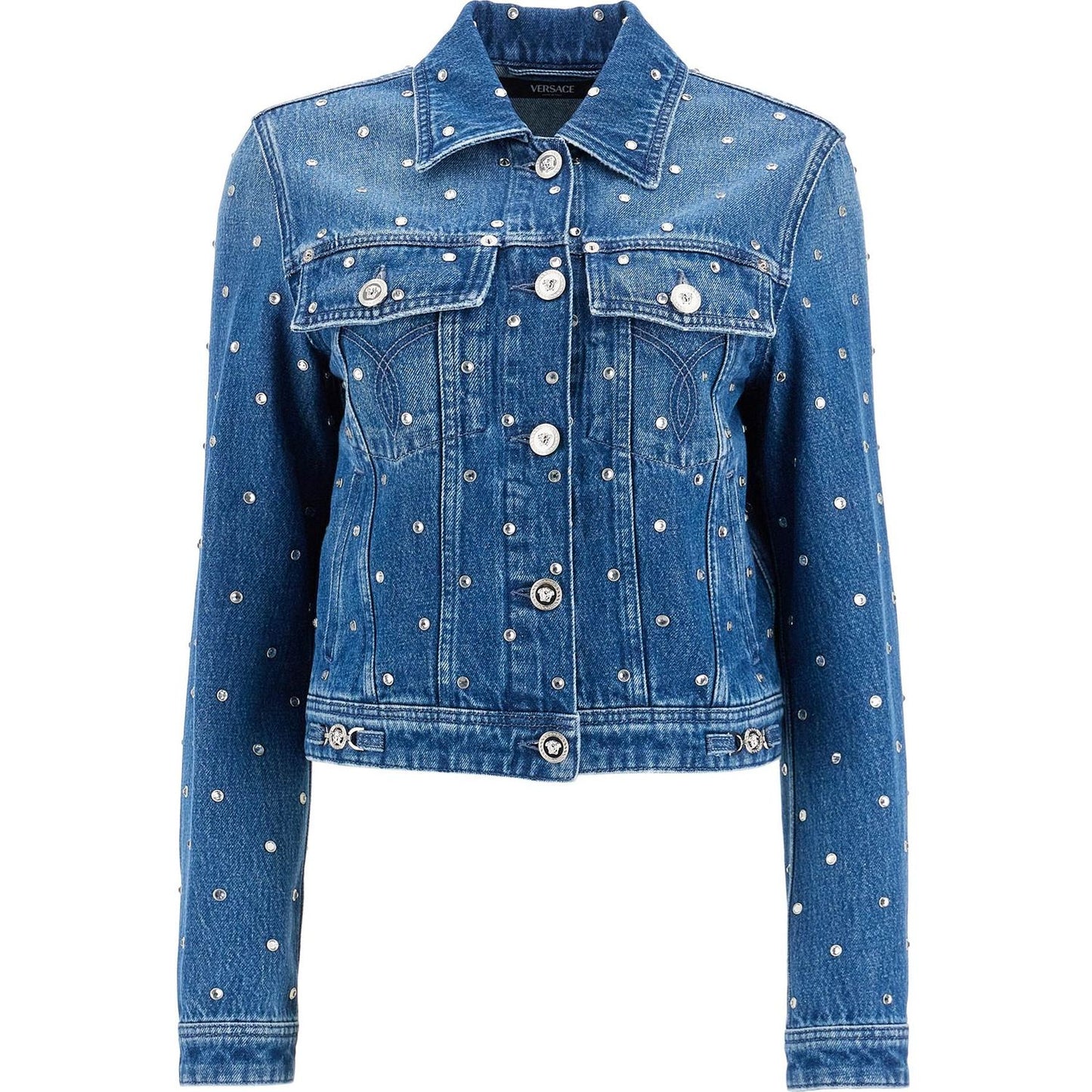 Versace 'starry sky denim jacket Jackets Versace