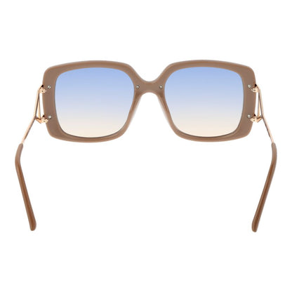 Guess Brown Metal & Plastic Sunglasses