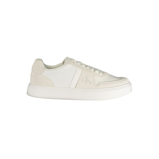 Calvin Klein Bianco Polyester Mens Sneaker