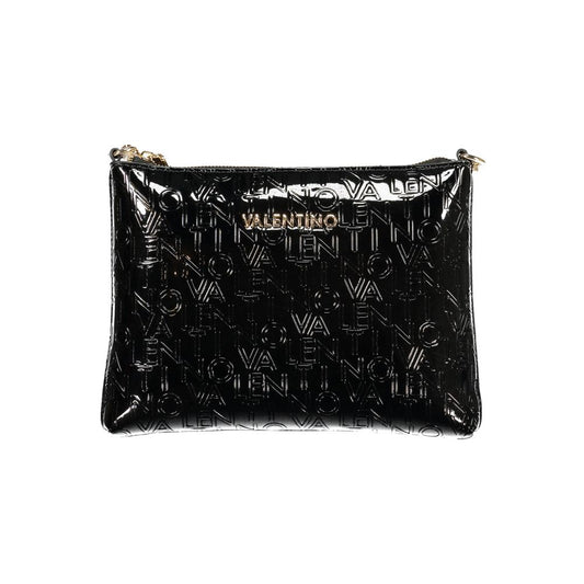 Mario Valentino Black Polyurethane Women's Bag
