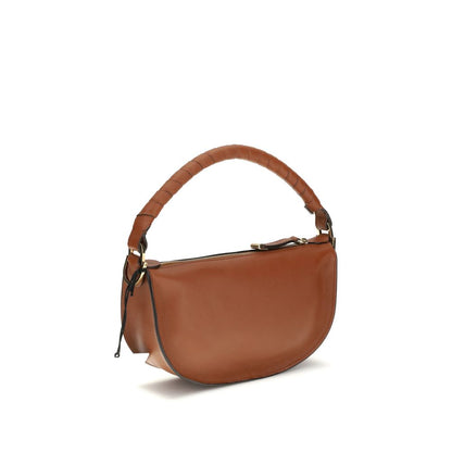 Chloé Brown Leather The Marcie Mini Shoulder Bag