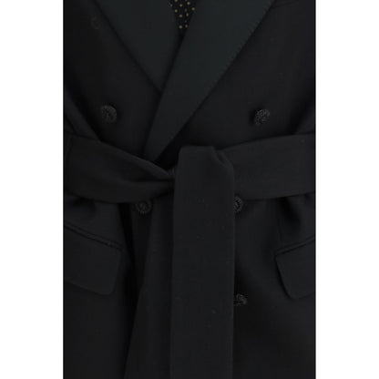 Valentino Garavani Black Wool Oves Aries Blazer