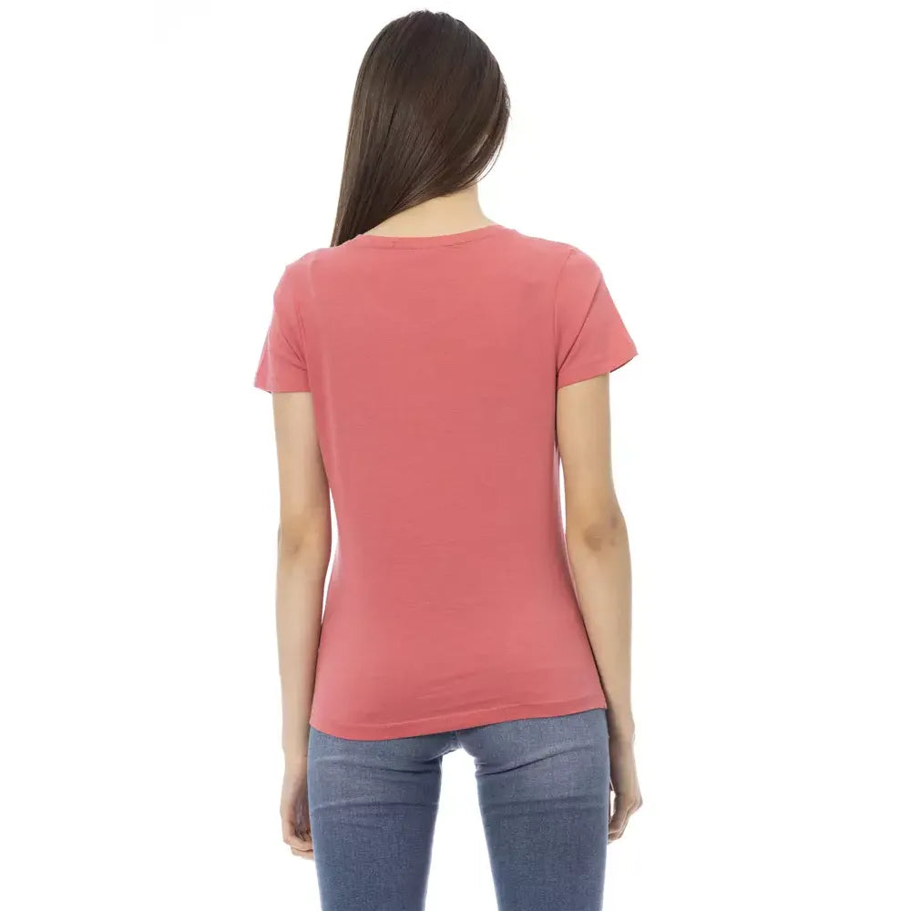 Trussardi Action Multicolor Cotton T-Shirt