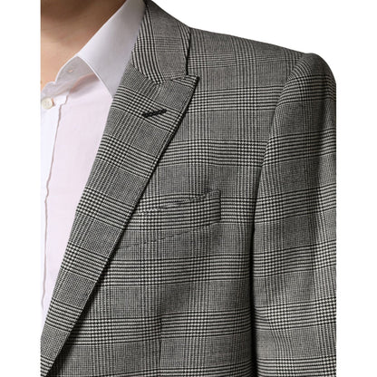 Dolce & Gabbana Gray MARTINI Single Breasted Formal 2PC Suit