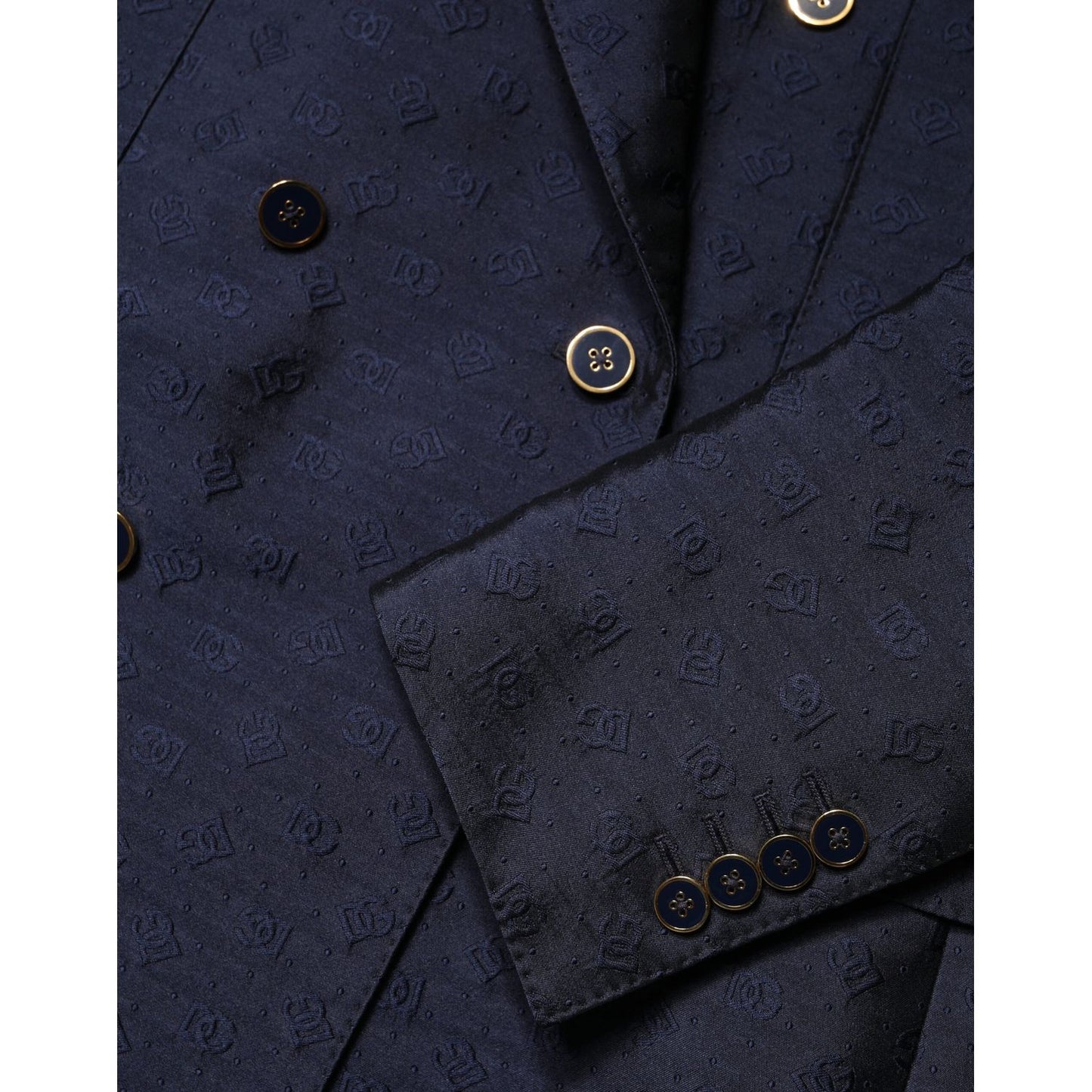 Dolce & Gabbana Dark Blue Double Breasted SICILIA 2 PC Suit
