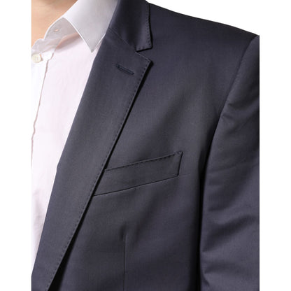 Dolce & Gabbana Blue Single Breasted MARTINI 2 Piece Suit