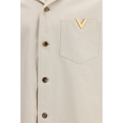 Valentino Garavani Beige Denim Shirt