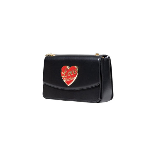 Love Moschino Black Polyethylene Handbag 1728,71956299936,Bags,Black,Handbags - Bags,Love Moschino,New with tags,Women