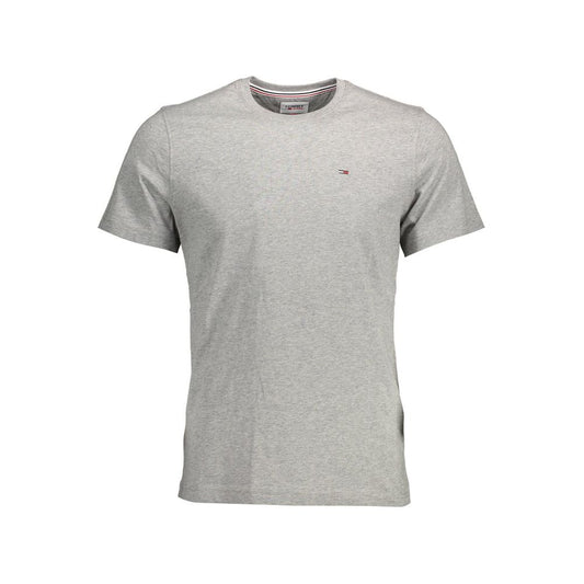 Tommy Hilfiger Grigio Cotton Men T-Shirt 1728,67403481248,Clothing,Gray,L,M,Men,New with tags,S,T-Shirts - Clothing,T-Shirts - T-Shirts - Clothing,Tommy Hilfiger,XL,XXL