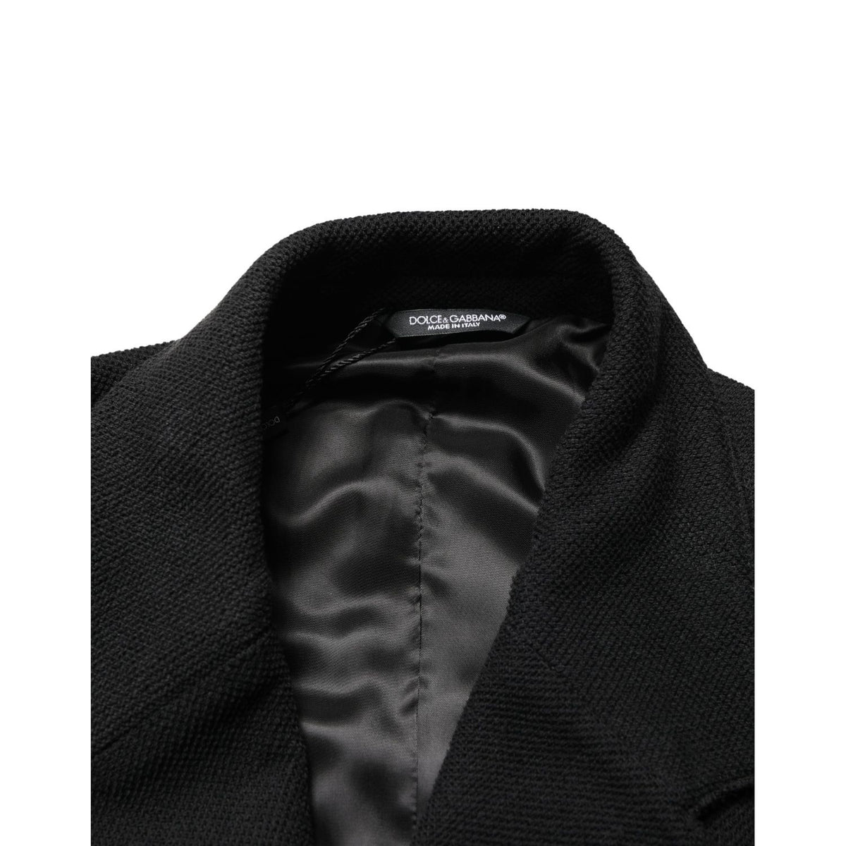 Dolce & Gabbana Black Double Breasted 2 Buttons Suit Jacket