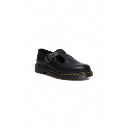 Dr. Martens Black Leather Platform Pumps