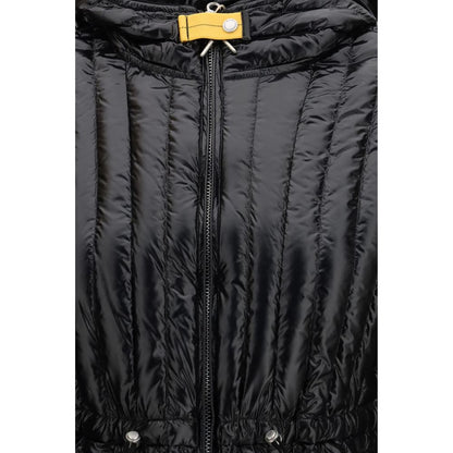 Parajumpers Black Nylon Full-Length Jacket