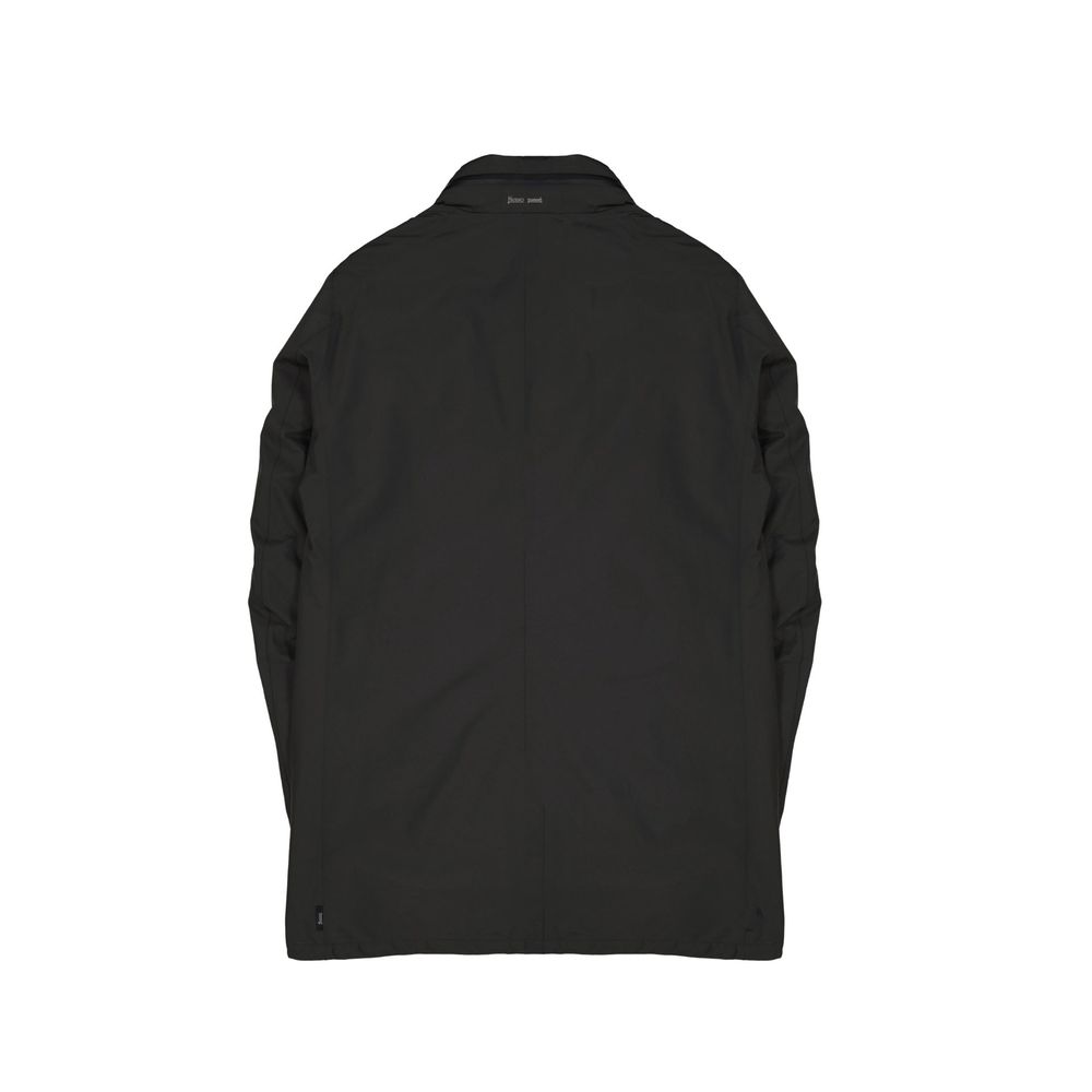 Herno Gray Polyester Coat