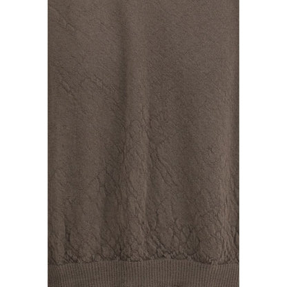 Rick Owens Gray Wool Oves Aries Sweatshirt