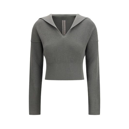 Rick Owens Bicolor Wool Oves Aries Sweatshirt