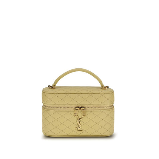Saint Laurent Bicolor Lamb Ovis Aries Aries Shoulder Bag