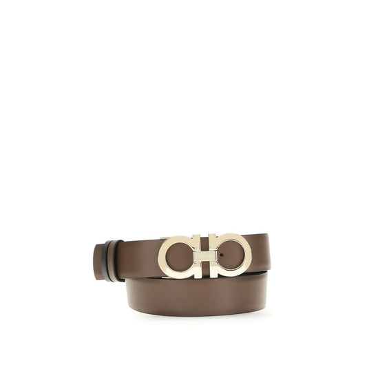 Ferragamo Brown Calf Leather Bos Taurus Regular Belt 1728,70 cm / 28 Inches,72470364320,75 cm / 30 Inches,80 cm / 32 Inches,85 cm / 34 Inches,Accessories,Belts - Accessories,Brown,Ferragamo,New with tags,Regular Belts - Belts - Accessories,Women