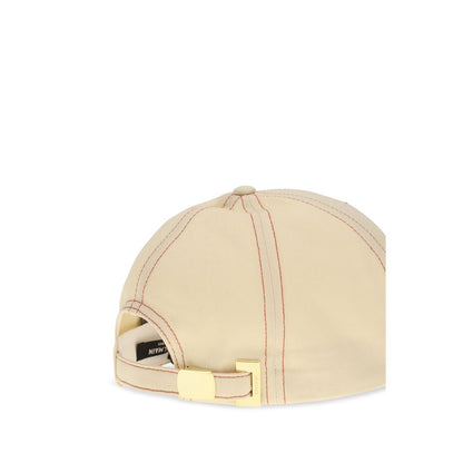 Balmain Beige Cotton Cap (Baseball Hat) 1728,72470364320,Accessories,Balmain,Beige,Caps (Baseball Hat) - Hats - Accessories,Hats - Accessories,New with tags,UNI,Women
