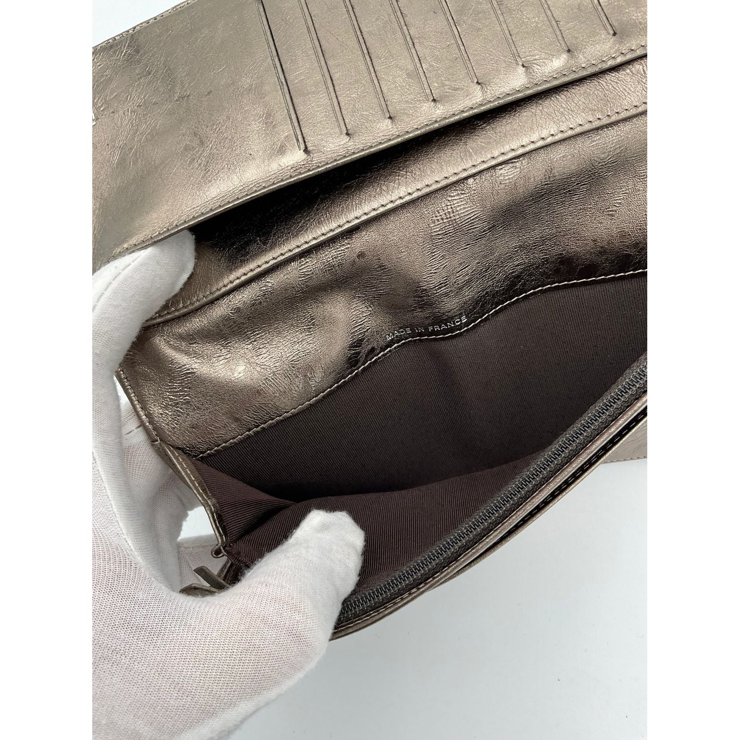 Chanel CHANEL Matèlassè Platinum Wallet
