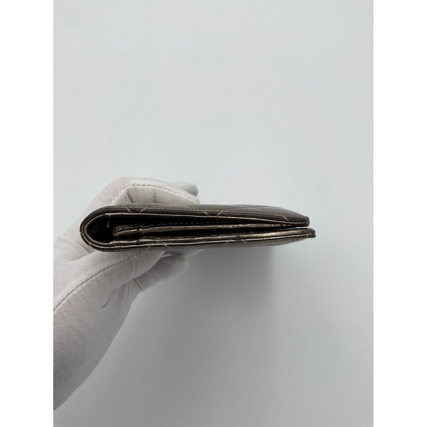 Chanel CHANEL Matèlassè Platinum Wallet