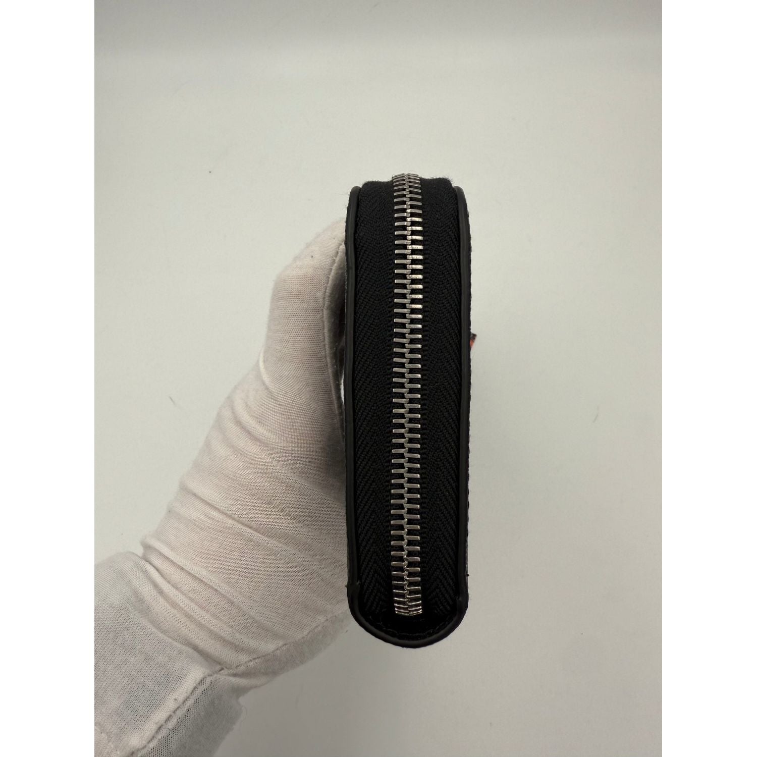 Prada PRADA Zip in Saffiano Leather Wallet