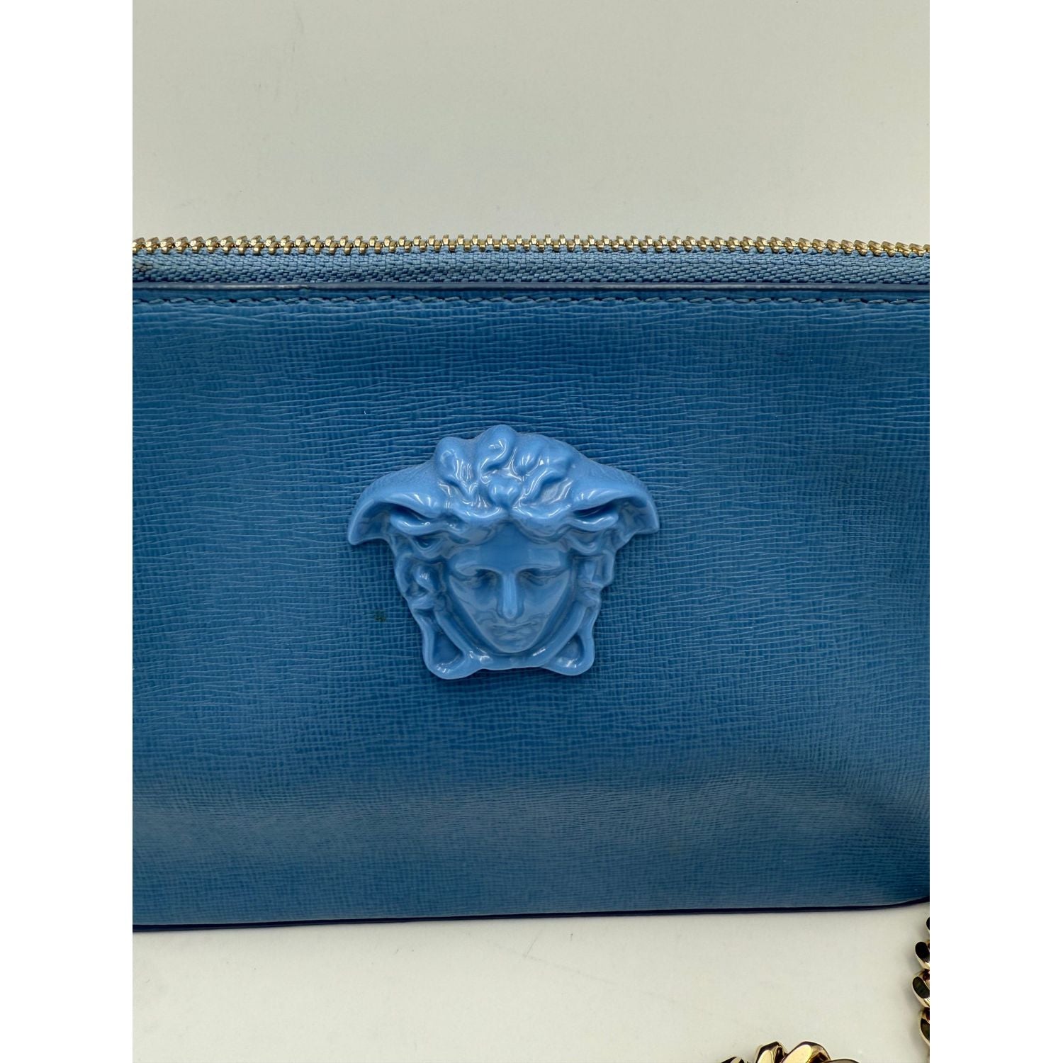 Versace VERSACE LA MEDUSA Leather Shoulder Bag