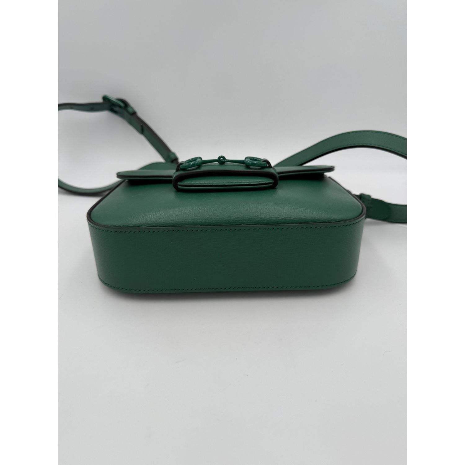 Gucci GUCCI HORSEBIT 1955 Emerald Handbag