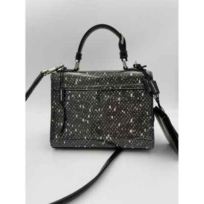 Dolce & Gabbana DOLCE & GABBANA Monica Python and Patent Handbag