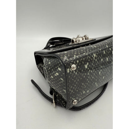Dolce & Gabbana DOLCE & GABBANA Monica Python and Patent Handbag