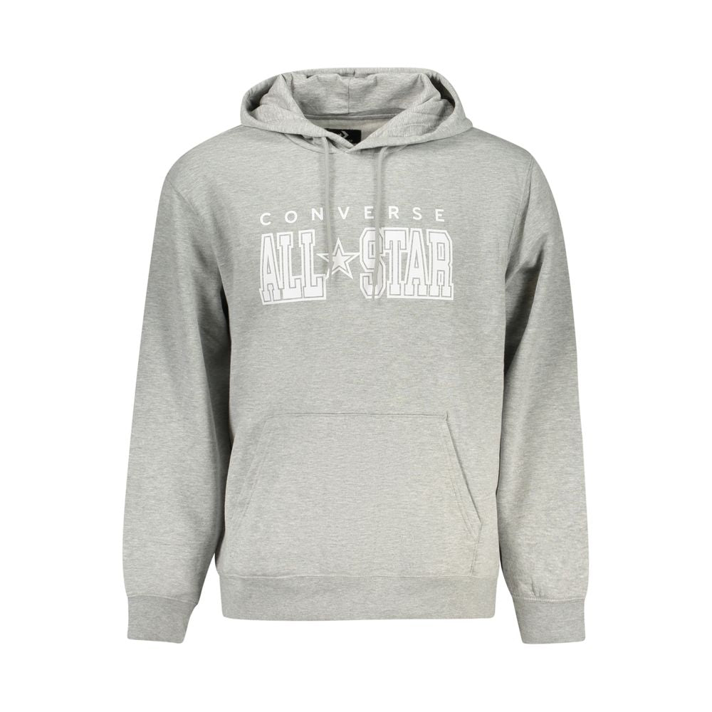 Converse Grigio Cotton Men Sweatshirt