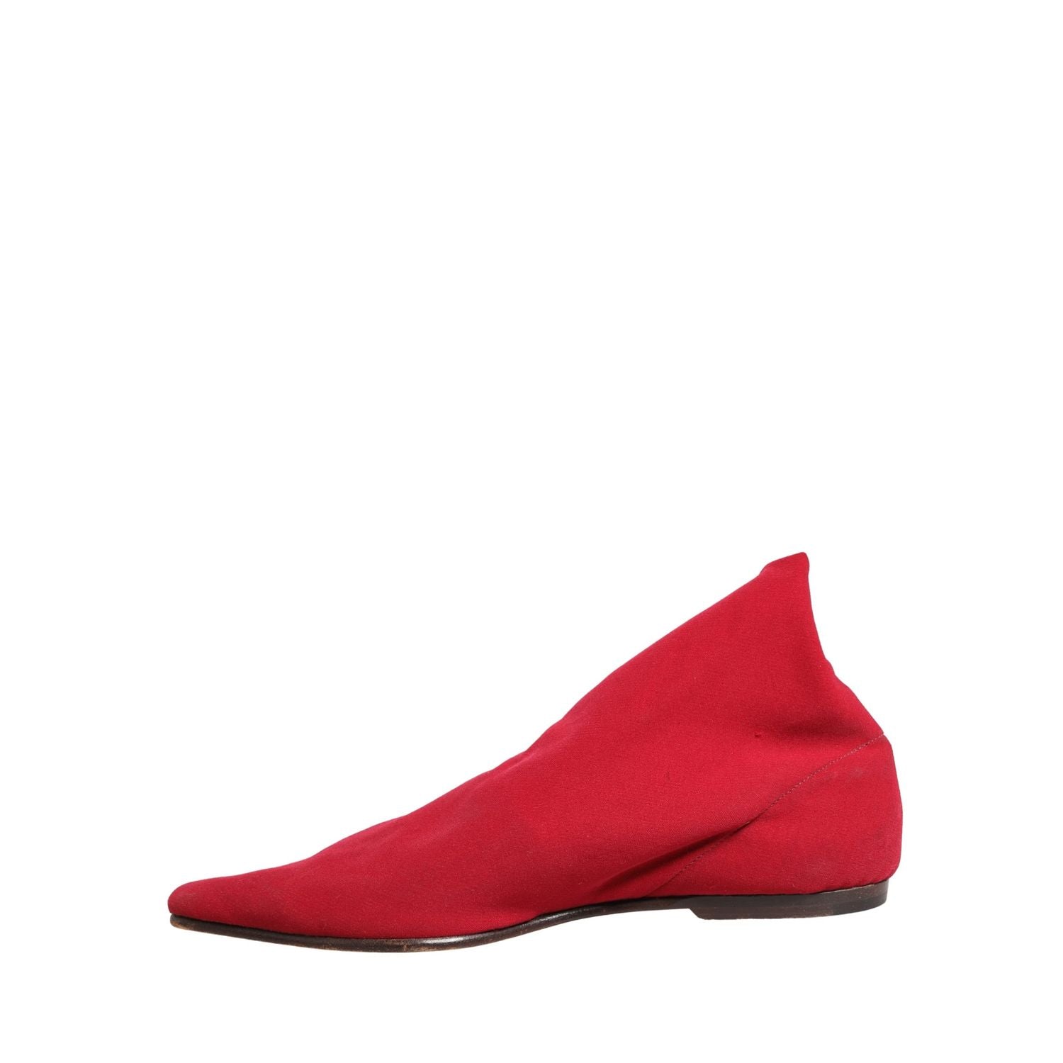 Dolce & Gabbana Red Suede Ankle Boots Shoes