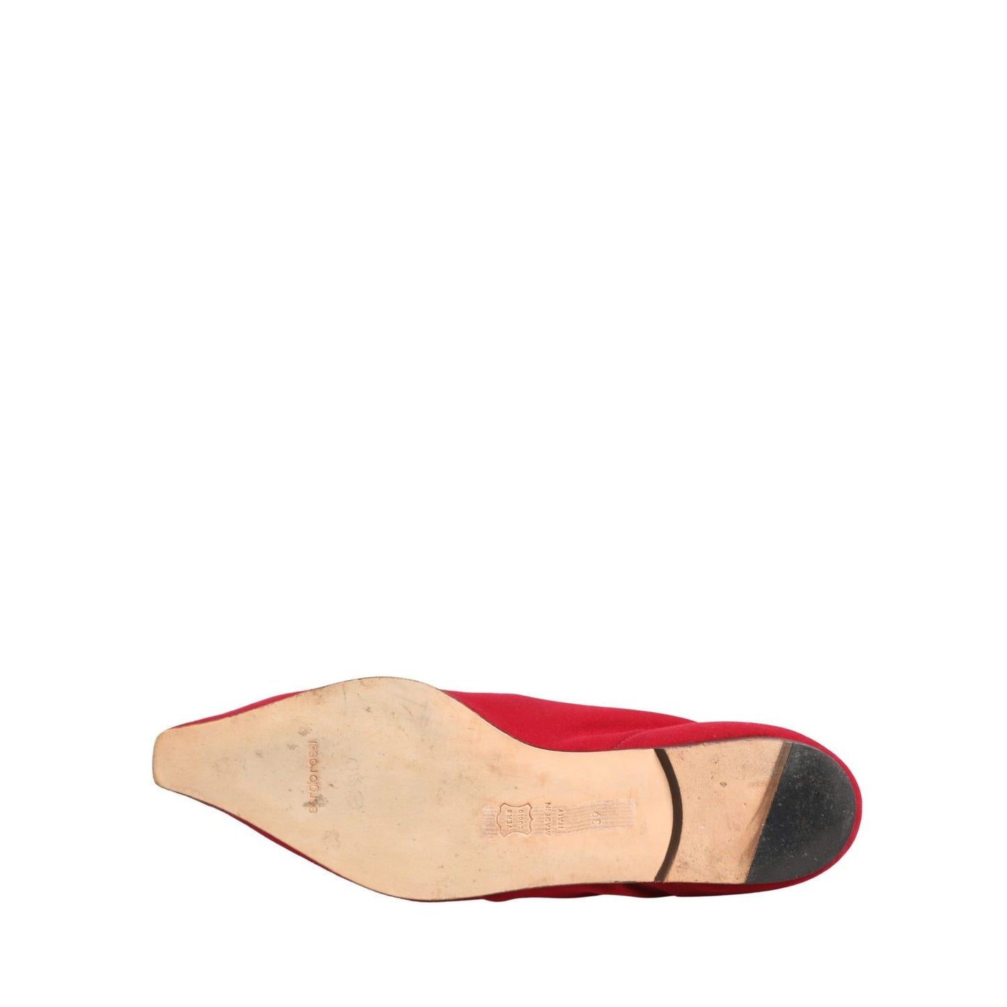 Dolce & Gabbana Red Suede Ankle Boots Shoes