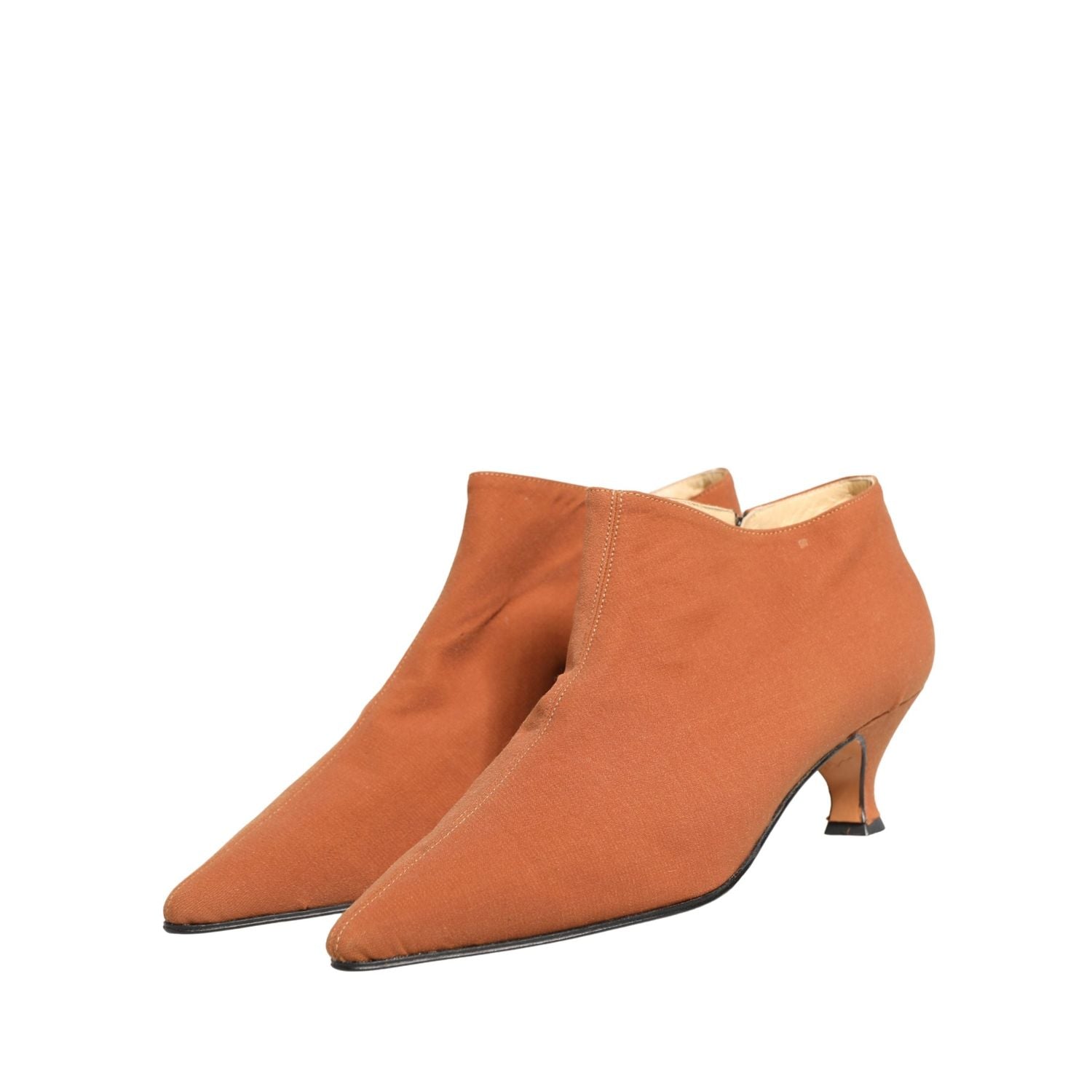 Dolce & Gabbana Brown Suede Ankle Boots Shoes