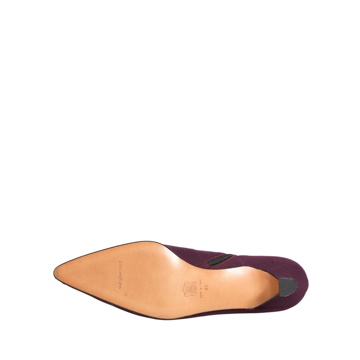 Dolce & Gabbana Purple Suede AnkleBoots Shoes