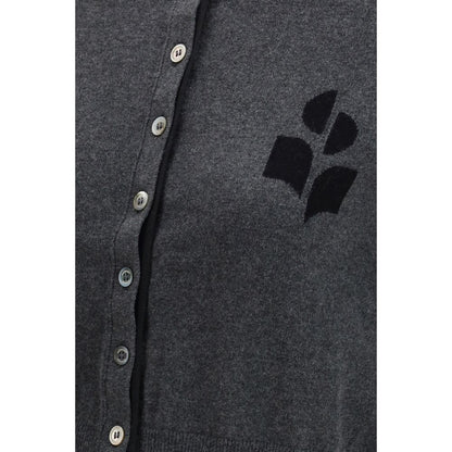 Isabel Marant Étoile Gray Cotton Cardigan
