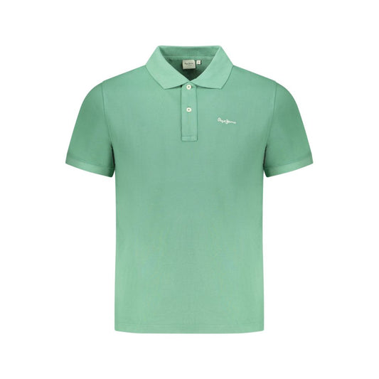 Pepe Jeans Verde Organic Cotton Mens Polo Shirt