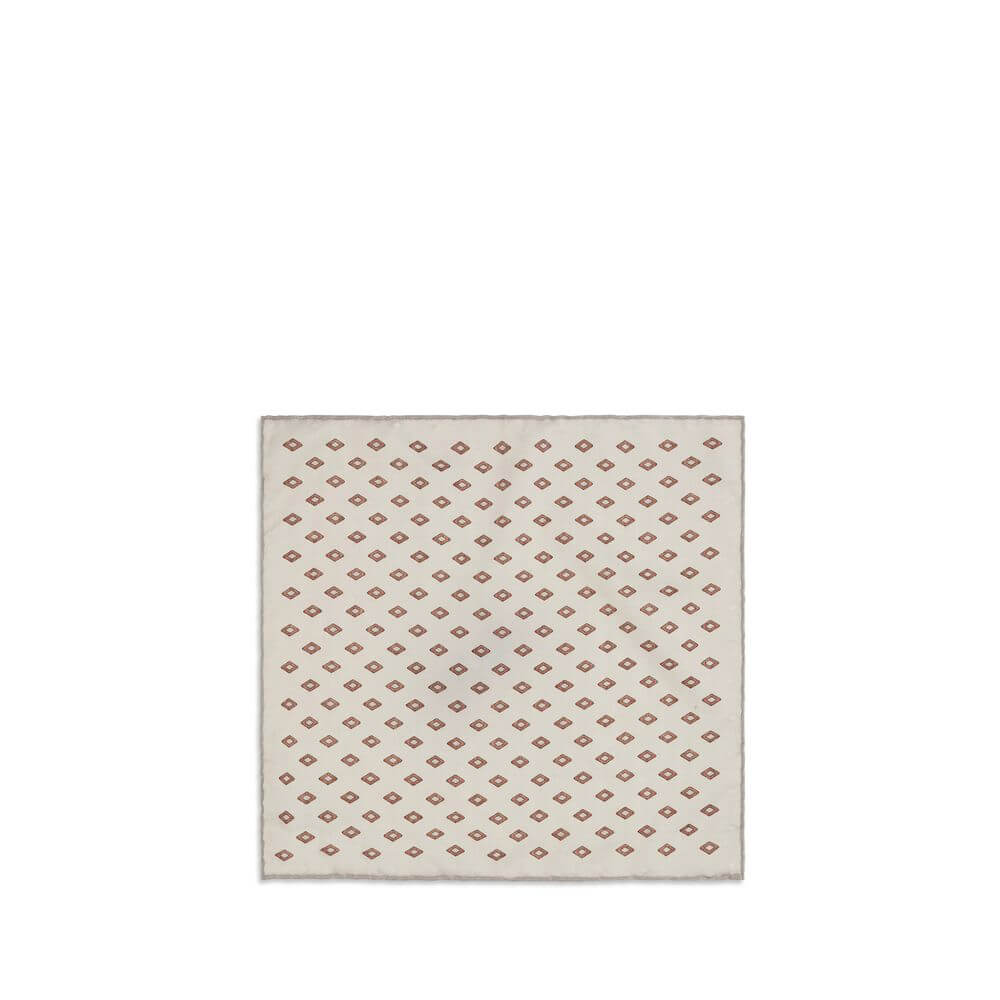 Brunello Cucinelli Multicolor Silk Scarf