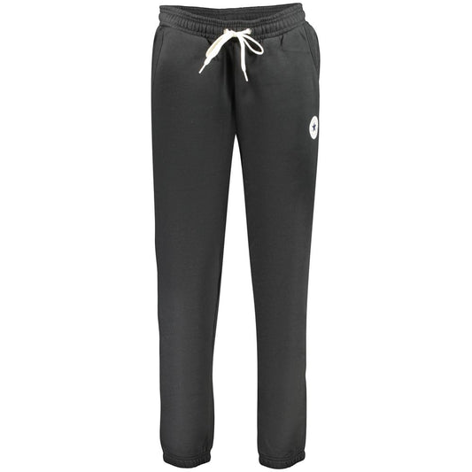 Converse Black Cotton Women's Trousers