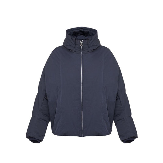 Bottega Veneta Blue Polyamide Full-Length Jacket