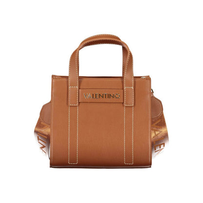 Mario Valentino Brown Polyurethane Women's Bag