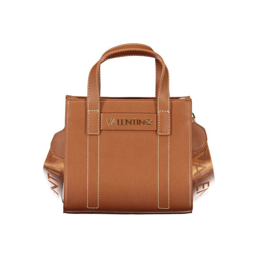 Mario Valentino Brown Polyurethane Women's Bag