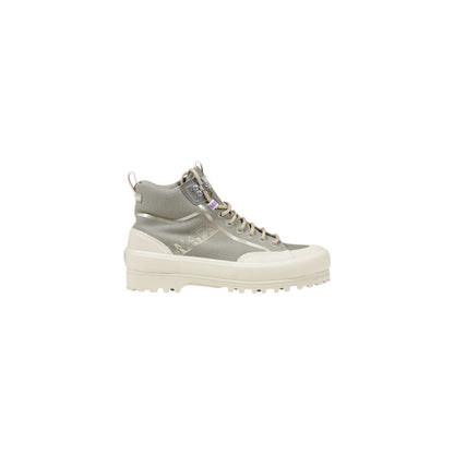 Superga Green Fabric Athletic Sneakers