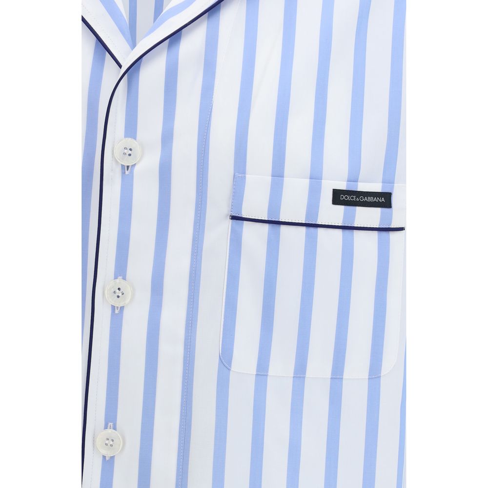 Dolce & Gabbana Multicolor Cotton Pattern Shirt